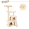 Grande Tour Arbre à Chat – Speedy Pet, Taille L, Gris