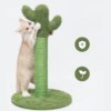arbre a chat Corde en Sisal, serviette d'arbre, Cactus, poste à gratter, chaton, grattoir pour jeunes et adultes, hamac