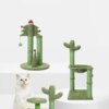arbre a chat Corde en Sisal, serviette d'arbre, Cactus, poste à gratter, chaton, grattoir pour jeunes et adultes, hamac
