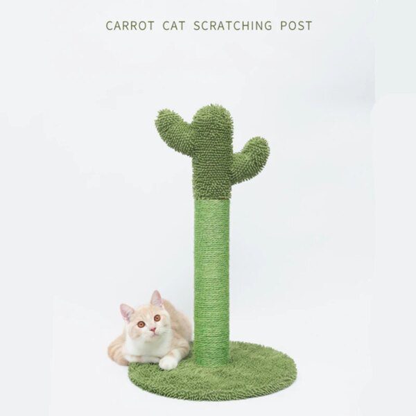 arbre a chat Corde en Sisal, serviette d'arbre, Cactus, poste à gratter, chaton, grattoir pour jeunes et adultes, hamac