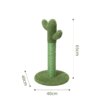 arbre a chat Corde en Sisal, serviette d'arbre, Cactus, poste à gratter, chaton, grattoir pour jeunes et adultes, hamac