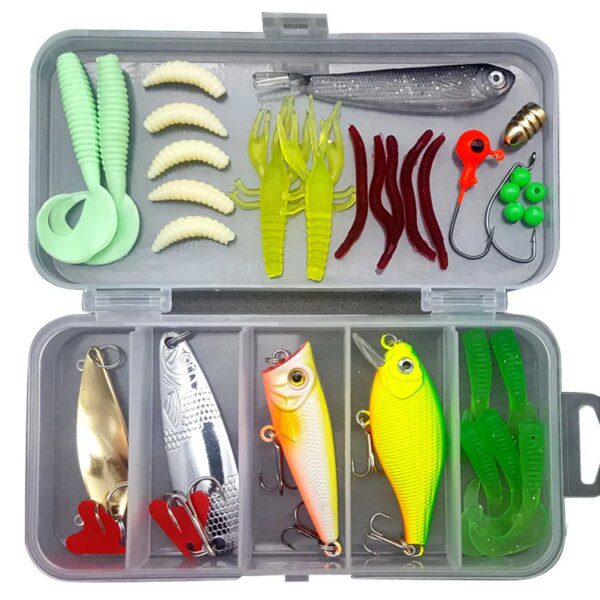 Kit Leurres Pêche Simpleyi – Lots de 18 à 109 Pièces