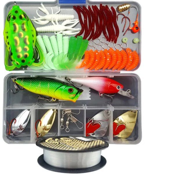 Kit Leurres Pêche Simpleyi – Lots de 18 à 109 Pièces