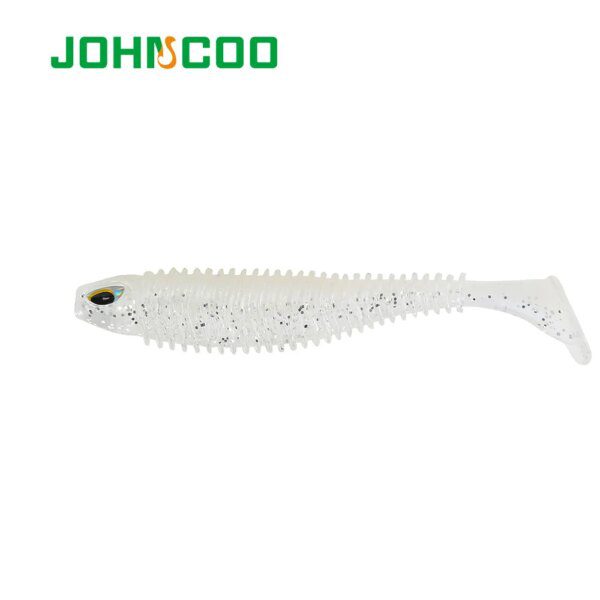 leurre souple Leurre Wobbler en Silicone souple avec queue de pagaie