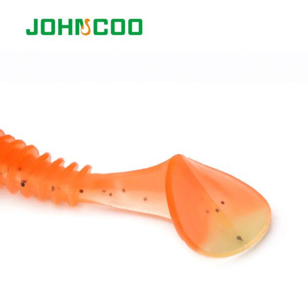 leurre souple Leurre Wobbler en Silicone souple avec queue de pagaie