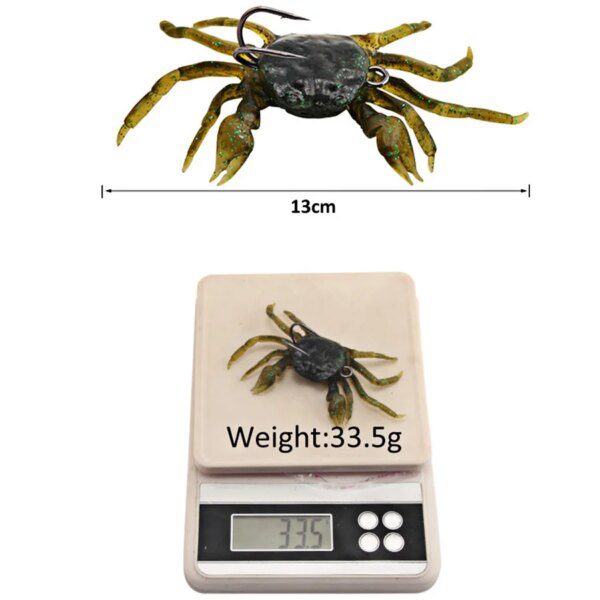 appat artificiel pour la peche artificiels en Silicone souple de 10cm, leurres de pêche avec crochet