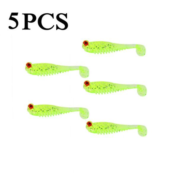 Leurres Souples Pêche Lumineux – Lot 2 Coloris