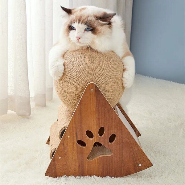 SisalWheel Cocoon™ – La roue griffoir en sisal qui canalise l’énergie