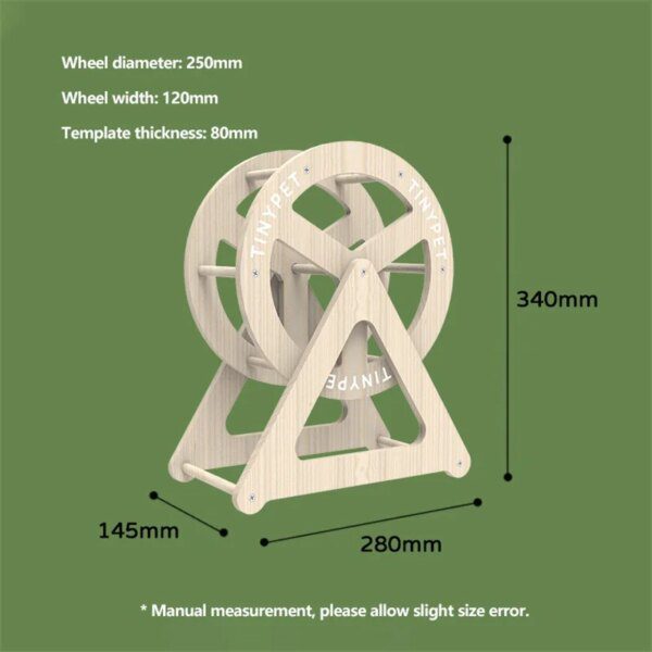 Roue pour Chat avec Planche à Gratter – Jouet Interactif Grande