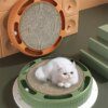 RoundScratch Cocoon™ – Le griffoir rond haute densité qui capte l’instinct