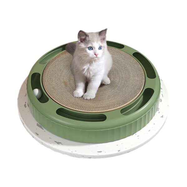 66104-e53606.jpg RoundScratch Cocoon™ – Le griffoir rond haute densité qui capte l’instinct