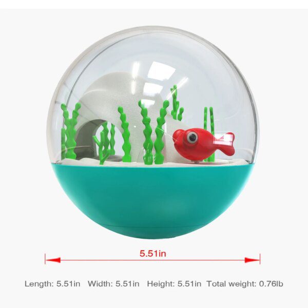 Jouet Interactif Autonome pour Chat – Gobelet Rond de Luxe