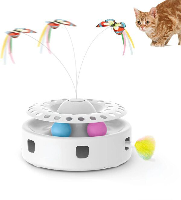 66253-667164.jpg Jouet Interactif Intelligent 3-en-1 pour Chat – Chasse Complète