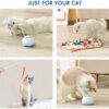 Jouet Électrique Rotatif 360° pour Chat – Chasse Invisible