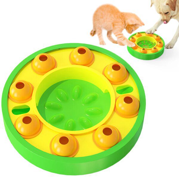 Jouet Puzzle Alimentaire Intelligent pour Chat & Chien – Manger