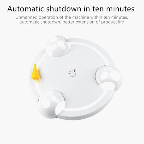 Jouet interactif à rotation automatique – Plaque de stimulation