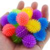 Boules rebondissantes à pointes douces – Jeu créatif & mastication