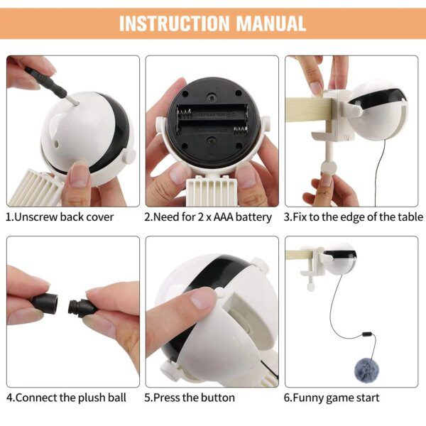 Jouet électrique à levage automatique pour chat – Puzzle