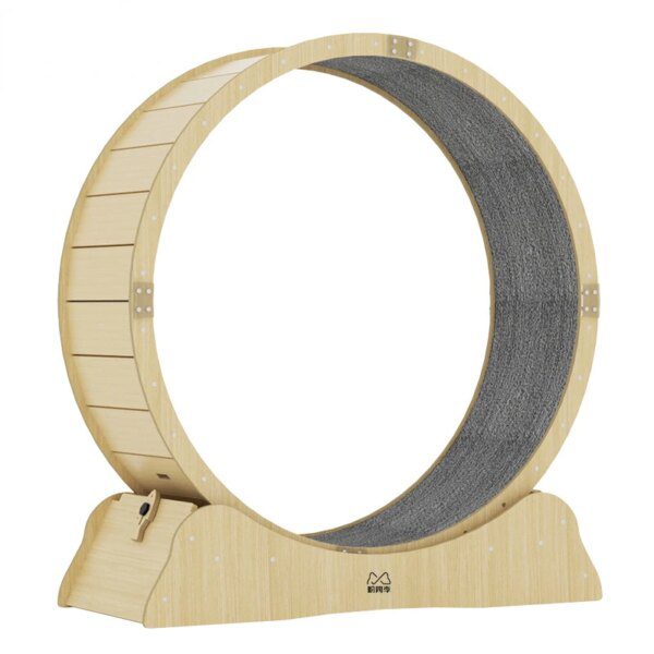 Roue d’Exercice pour Chat & Chien – Tapis de Course Silencieux