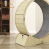Roue d’Exercice pour Chat & Chien – Tapis de Course Silencieux