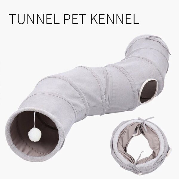 67144-7b5a31.jpg Tunnel Labyrinthe Pliable pour Chat – 2, 3 ou 4 Voies