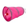 Tunnel Pliable pour Chat – Tube Anti-Ennui avec Balle Centrale