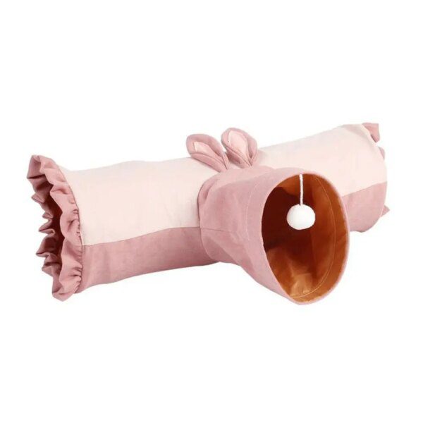 Tunnel de Jeu pour Petits Animaux – Tube Doux & Pliable