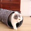 Tunnel de Jeu Pliable 2 Trous avec Balle – PAWZ Route, Stimulation Instinctive