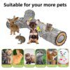 Grand Tunnel Pliable 3 Voies pour Chat – Refuge XXL