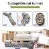 Grand Tunnel Pliable 3 Voies pour Chat – Refuge XXL