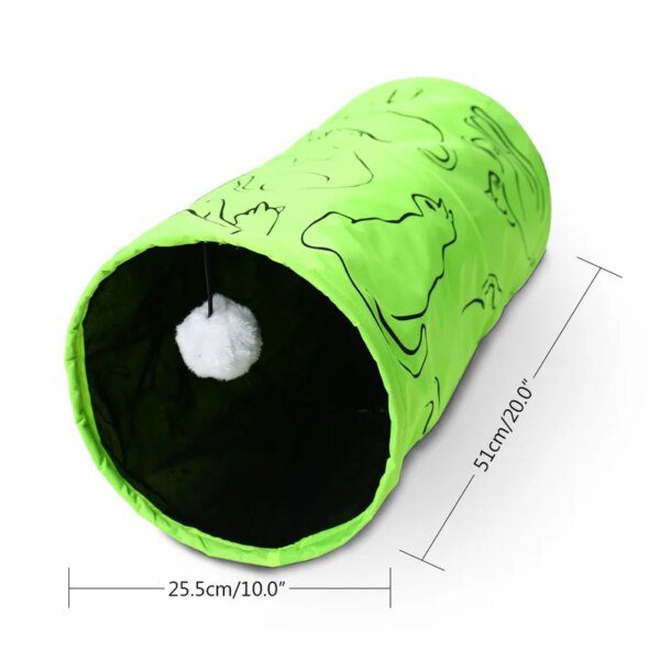 Tunnel Solide et Pliable en Forme de S pour Chat – PAWZ Road