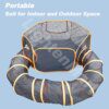 Tunnel Tubulaire Ventilé pour Chat & Chien – Couloir de Cachette