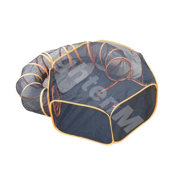 Tunnel Tubulaire Ventilé pour Chat & Chien – Couloir de Cachette