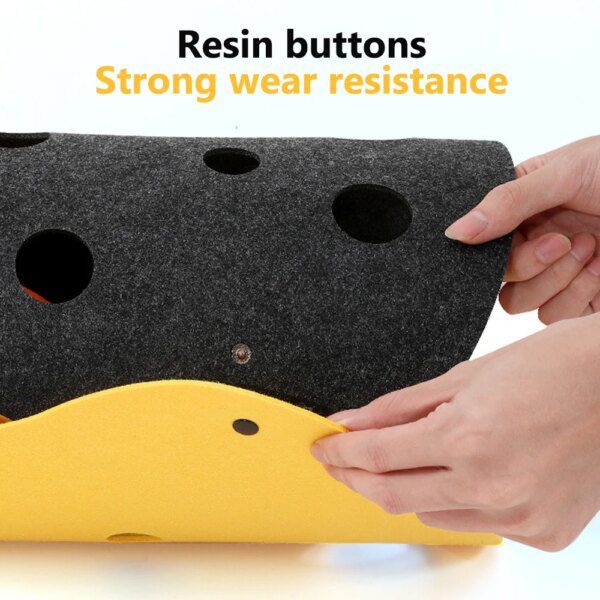 Tunnel d’Épissure en Feutre pour Chat – 3,2 m de Territoire Modulable