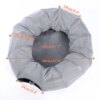 Tunnel Pliable Gris Chat – Niche Longue Écologique