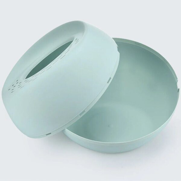 67655-a0b449.jpg Bac à Litière pour Chat Entièrement Fermé – Anti-Éclaboussures