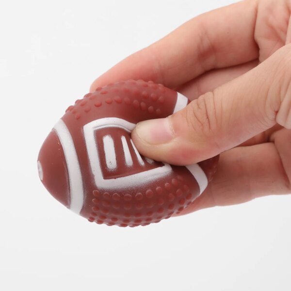 Jouet Interactif Sonore en Caoutchouc pour Chien – Ballon à Mâcher