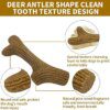 Os à Mâcher en Bois de Cerf pour Chien – Mastication