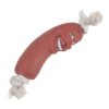 os a macher chien à mâcher en forme de saucisse pour chien, 1/3 pièces, interactif, amusant