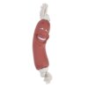os a macher chien à mâcher en forme de saucisse pour chien, 1/3 pièces, interactif, amusant