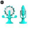 Jouet de fuite interactif pour petit chien chat, Original, Slow Feeder, roue pour chien