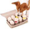 jouet chien de reniflage pour chiens, tapis à alimentation lente