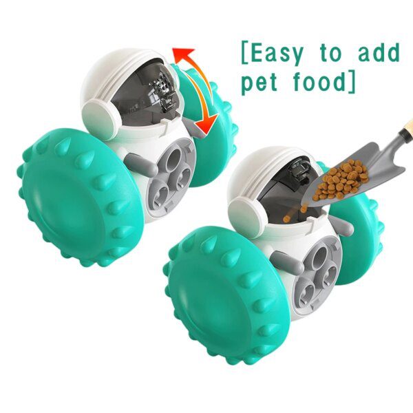 Distributeur de croquettes Puzzle interactif Slow Feeder pour chien & chat