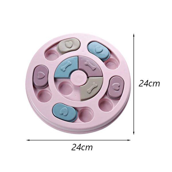 Puzzle interactif pour chiens et chats, bols à Slow Food pour petits chiens et chatons