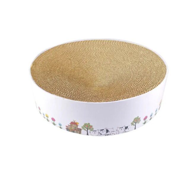 Griffoir Chat – Planche à Gratter en Papier Ondulé Forme Cloche
