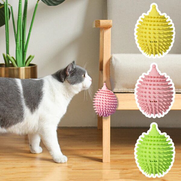 Griffoir Chat – Peigne à Gratter d’Angle en TPR avec Cataire