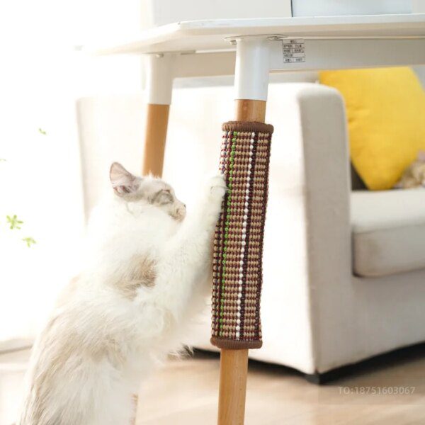 Griffoir Chat – Tapis à Gratter en Sisal Multi-Fixation pour Protection