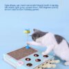 Jouet pour Chat – Boîte de Chasse 3-en-1 Interactive avec Griffoir