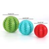 68970-0529d7.jpg Balle à Mâcher en Silicone (TPR) pour Chien – Élasticité, Nettoyage des Dents
