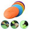 Frisbee en Silicone Écologique pour Chien – Vol Contrôlé, Mastication Sûre
